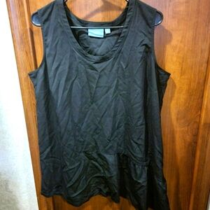 Simply Vera Dressy Tank Sz XL  Black